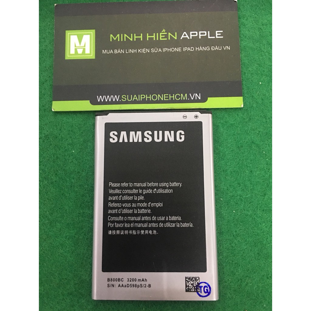 Pin SamSung Galaxy Note 3 Zin bảo hành 6 tháng