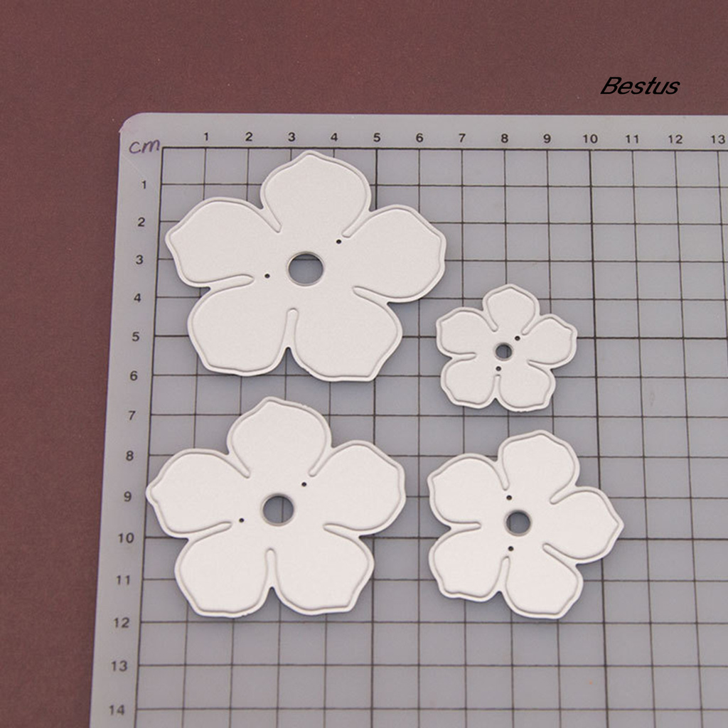 Bộ 4 Khuôn Cắt Bằng Kim Loại Đa Năng Tiện Dụng