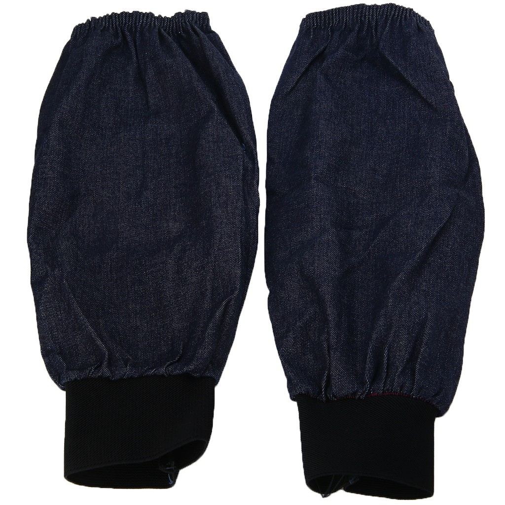1 Cặp Ống Tay Áo Denim Bảo Vệ Cách Nhiệt Chống Cắt Tay Khi Hàn