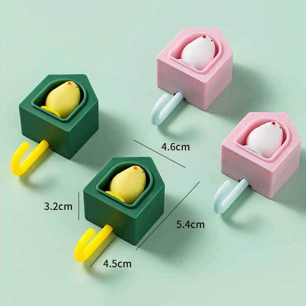 CONOPERY Móc Treo Chìa Khóa Tự Dính Hình Chú Chim Hoạt Hình Đa Năng Sáng Tạo Cho Nhà