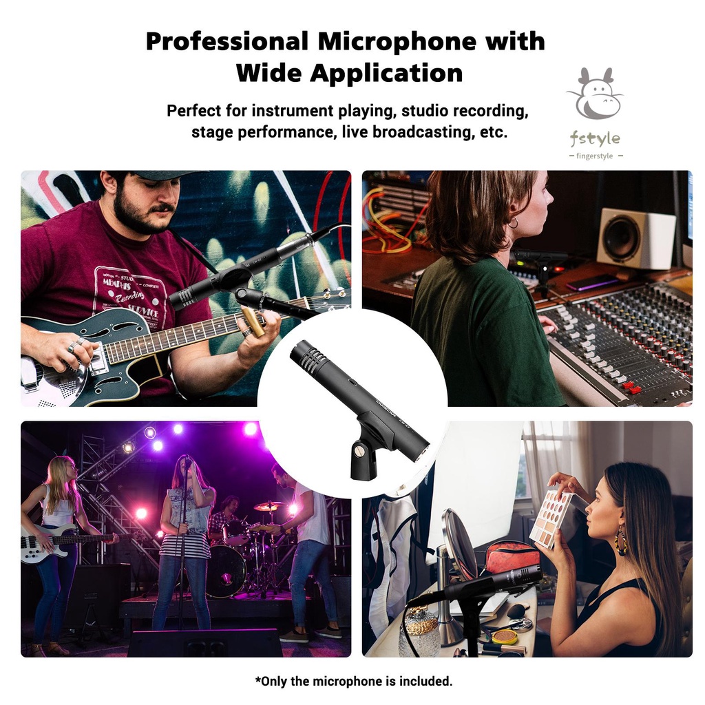 Micro Thu Âm Chuyên Nghiệp Takstar Cm-63 Xlr 48v