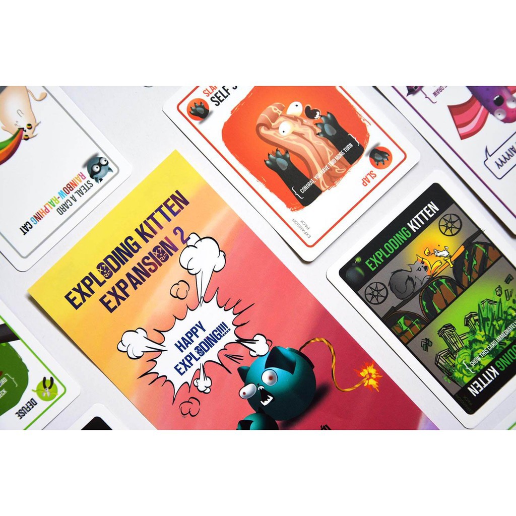 Combo mèo nổ Exploding Kittens tấn công