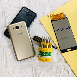 Combo Bộ Vỏ Sườn + Màn Hình Samsung J5 (J500) Khung Sắt Zin Hàng Cao Cấp (Tặng bộ vít )