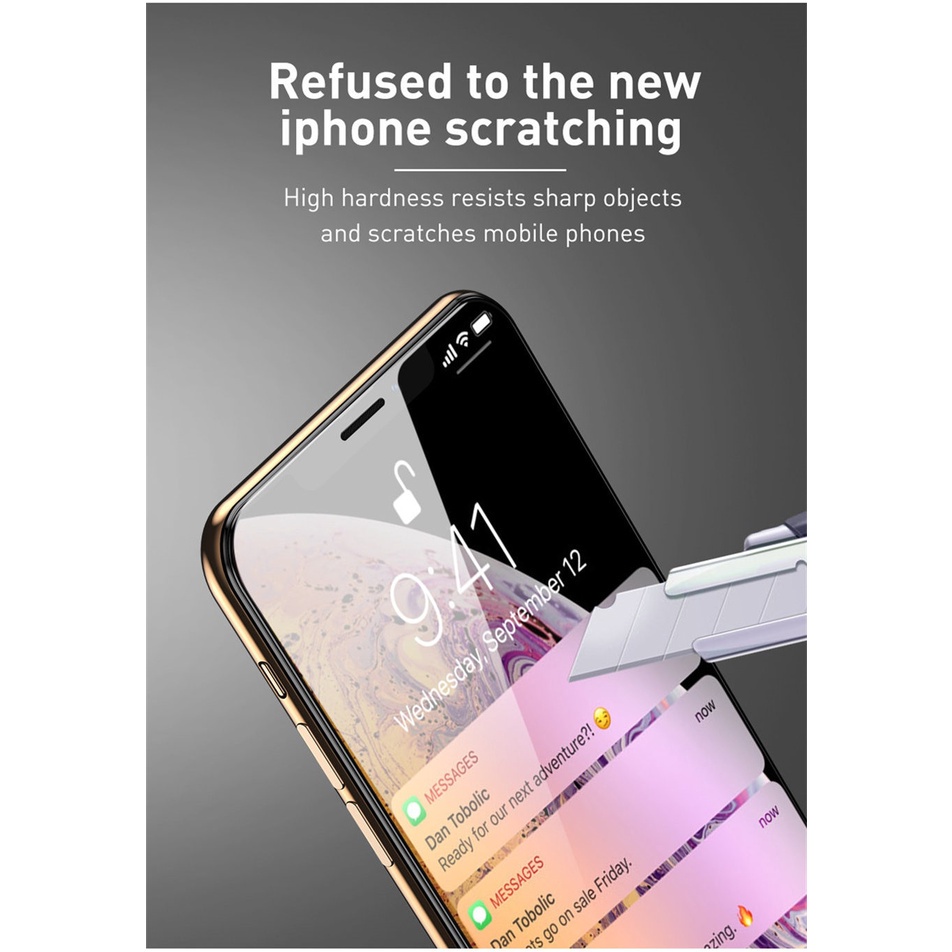 Kính cường lực bảo vệ màn hình 9d thích hợp cho iphone14plus 11 12 13pro max xs xr 7 8 6s plus