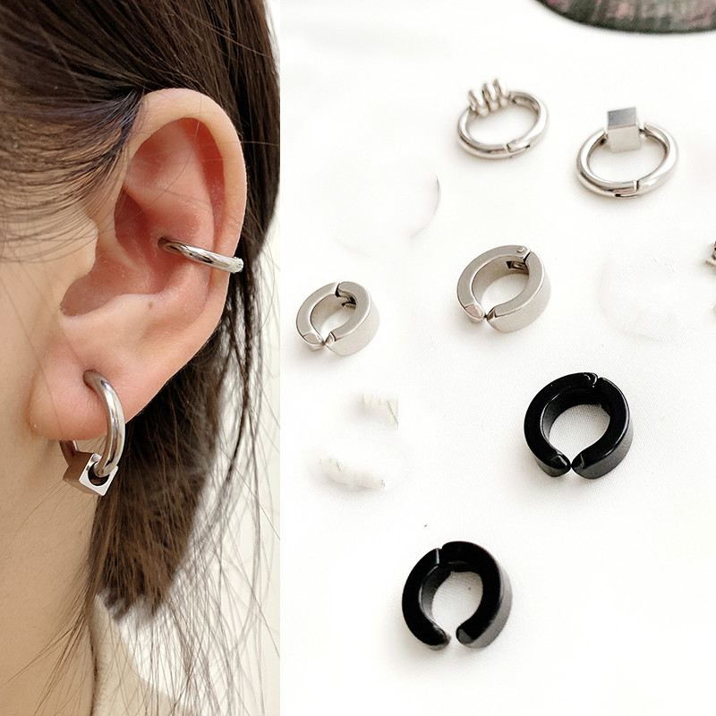 Khuyên Tai Thời Trang Phong Cách Hip Hop Cá Tính