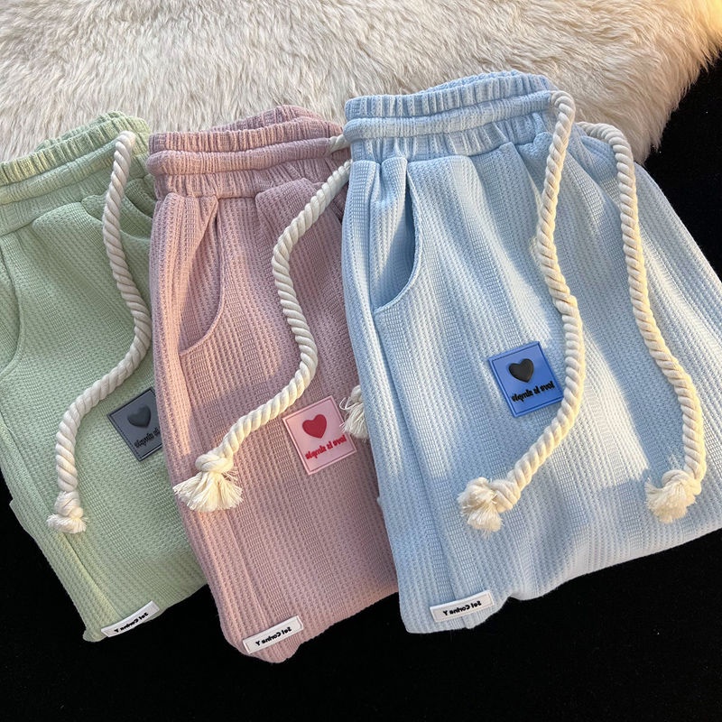 Jiashucheng Quần Short Thể Thao Dáng Rộng Mỏng Thời Trang Mùa Hè Thiết Kế Đơn Giản Cao Cấp Phong Cách Mới Dành Cho Nữ Sinh