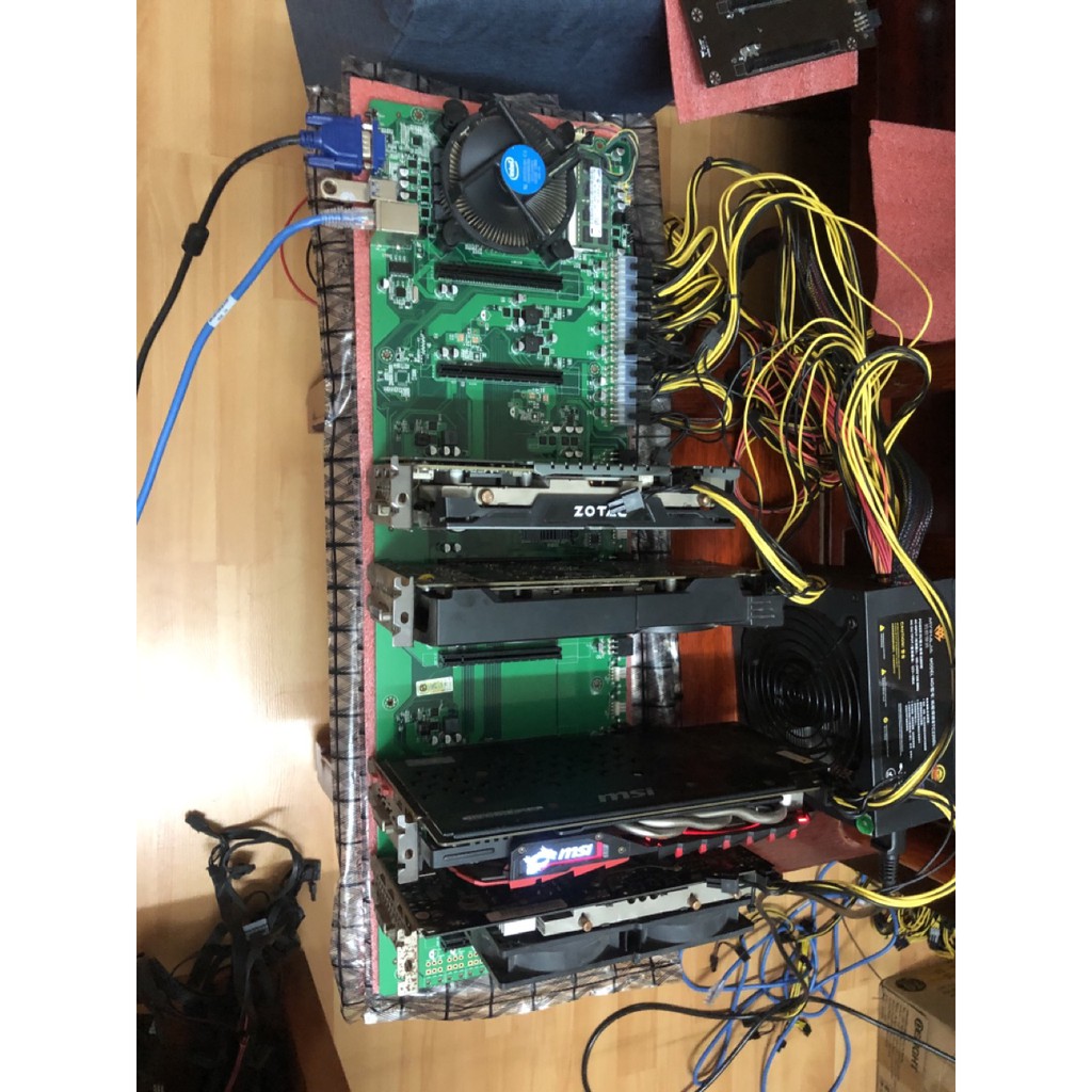 Combo 4U Main liền khe rộng 6,5cm cho trâu cày:BTC,ETH,ERG,RVN... | BigBuy360 - bigbuy360.vn
