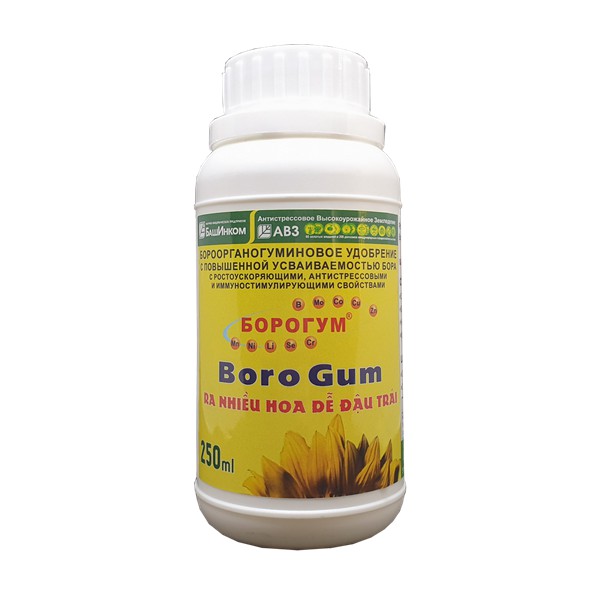 BORO GUM 250ml - Chế phẩm sinh học kích thích ra hoa