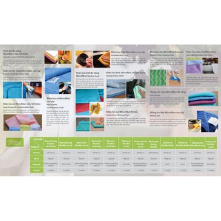 Khăn lau chén bát Microfiber cao cấp kích thước 40cm x 40cm ( giao màu ngẫu nhiên )