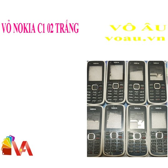 VỎ NOKIA C1 02 MÀU TRẮNG