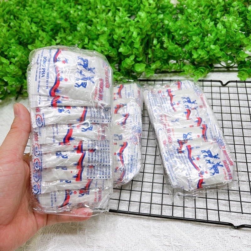 Gạc rơ lưỡi đông pha bịch 50 cái
