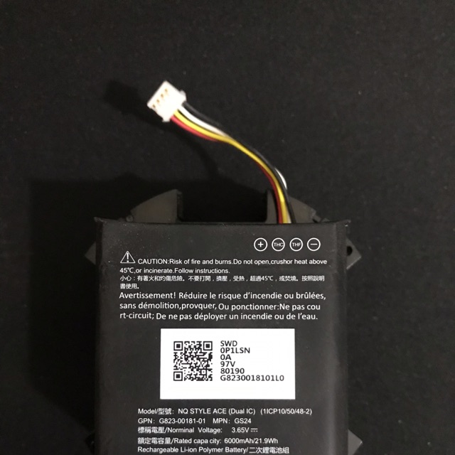 Pin polymer 6000mah