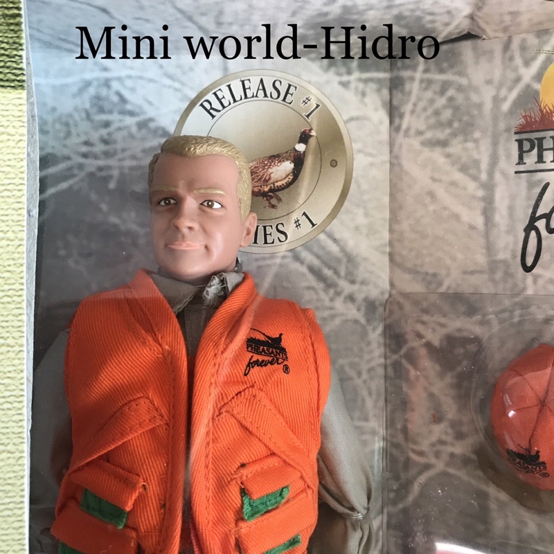 Búp bê Ertl Outdoor Sportsman Figure, Ringneck Pheasant 12&quot; Figure, Ken - Gi Joe