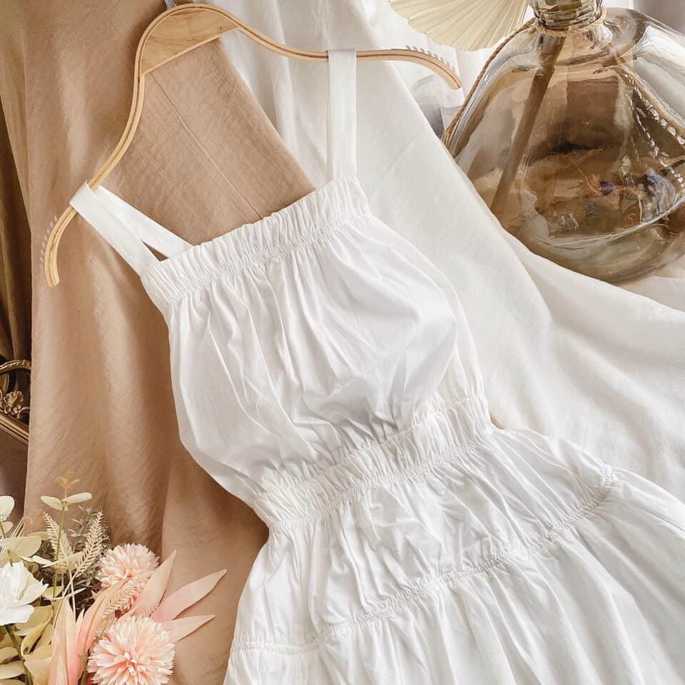 Set váy nữ đẹp, đầm hoa nhí mùa hè, chất vải đẹp, hàng chuẩn bán shop, phom dưới 52kg-tùy chiều cao | BigBuy360 - bigbuy360.vn