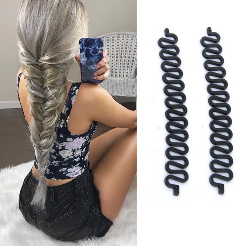 [Hàng mới về] Giá đỡ hỗ trợ tết tóc tạo kiểu cho nữ