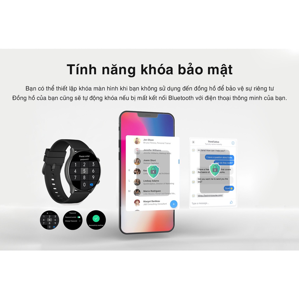 Đồng hồ thông minh XM Kieslect Calling Kr đàm thoại Bản Quốc Tế YFT2024EU | BigBuy360 - bigbuy360.vn