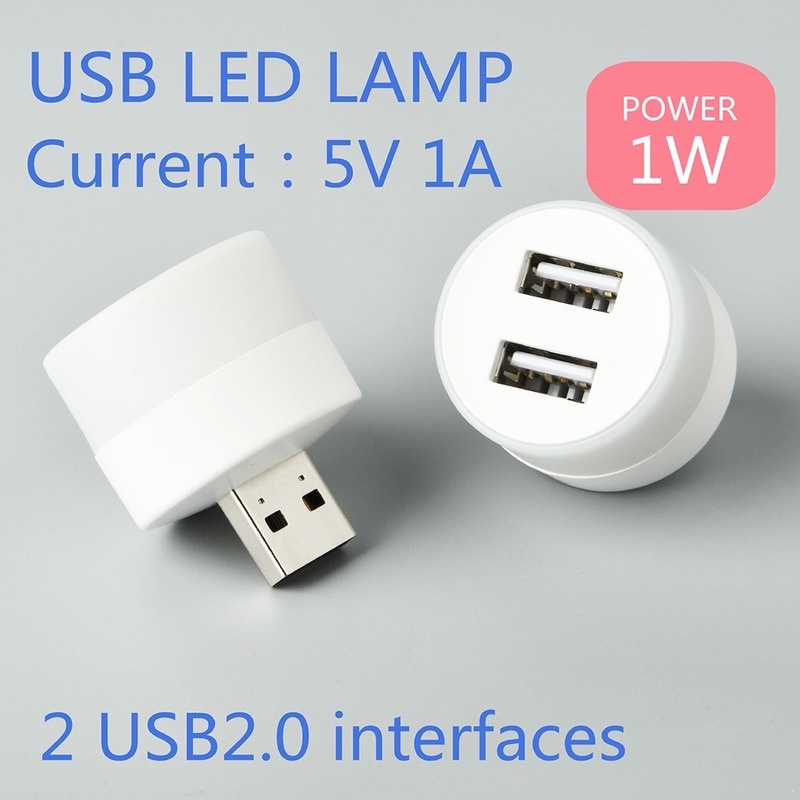Đèn Ngủ USB Tròn Siêu Sáng Đa Năng Sáng Tạo Tiện Dụng