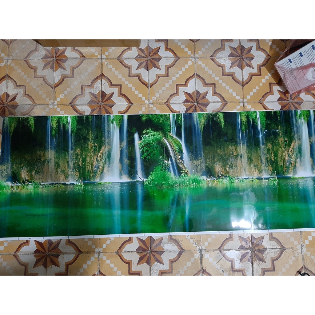 Tranh dán bể cá 1m