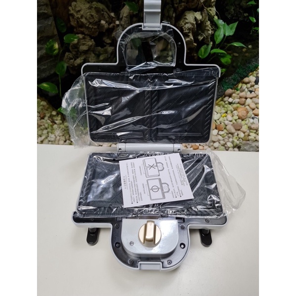 Máy làm bánh crepe BRUNO/chảo chiên 2 mặt làm bánh pizza/bánh kẹp sandwich/pancake/bánh mì