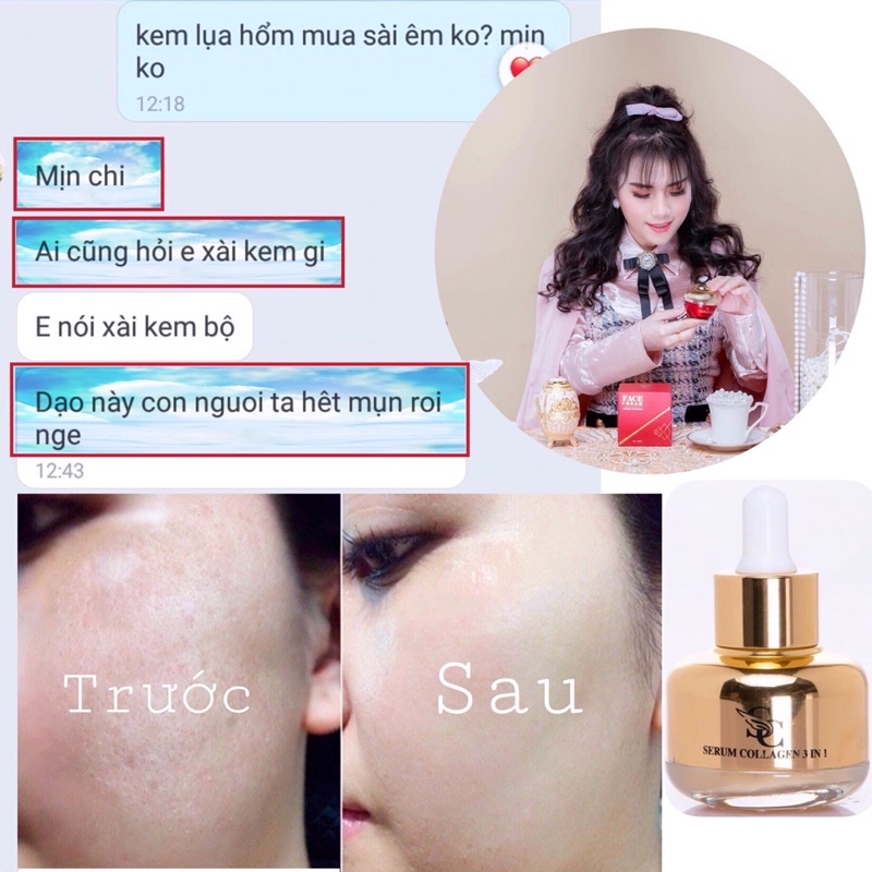 Face Silk Sica[Dưỡng da trắng sáng-mờ thâm-se khít LCL-dùng cho mọi loại da]