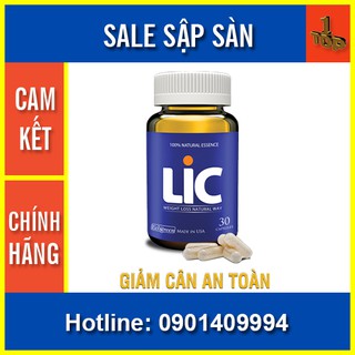 Sản phẩm viên uống Lic giúp giảm cân an toàn 60 viên