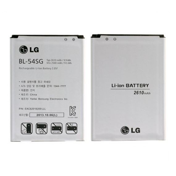 PIN LG 54SG / G2 / F320 / D800 / 2610MAH ( LOẠI 1 BẢO HÀNH 6 THÁNG )