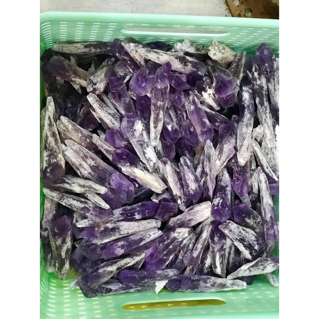 Trụ thach anh tím thô - thanh đá thach anh tím Đá thanh tẩy | BigBuy360 - bigbuy360.vn