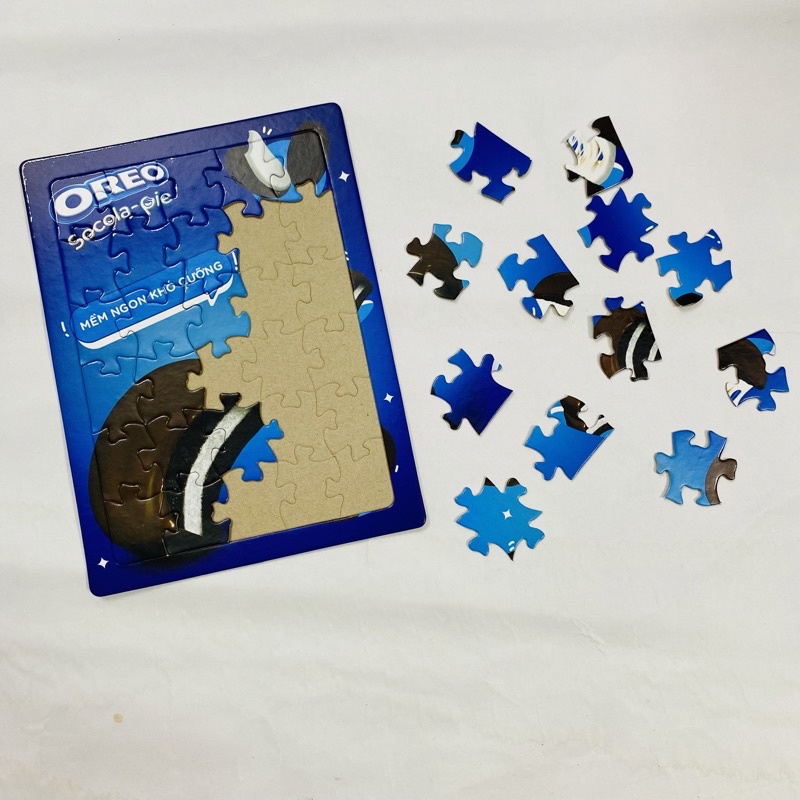 Bộ tranh xếp Oreo 30 miếng ghép