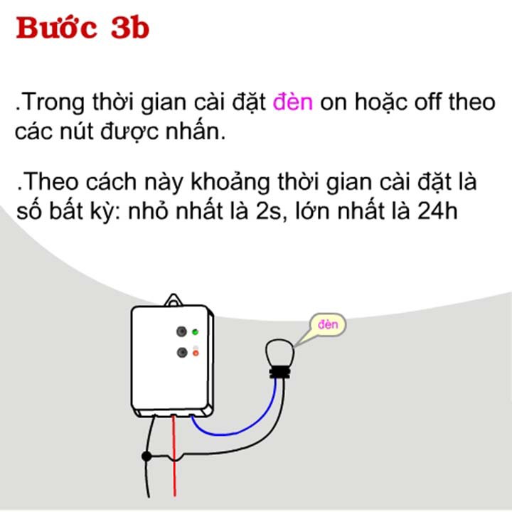 Công tắc hẹn giờ bật tắt luân phiên TM3C cao cấp