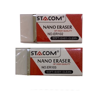 (COMBO 2 VIÊN ) gôm NANO siêu sạch, chất liệu PVA cao cấp, không làm bẩn giấy, tẩy sạch | Stacom ER103