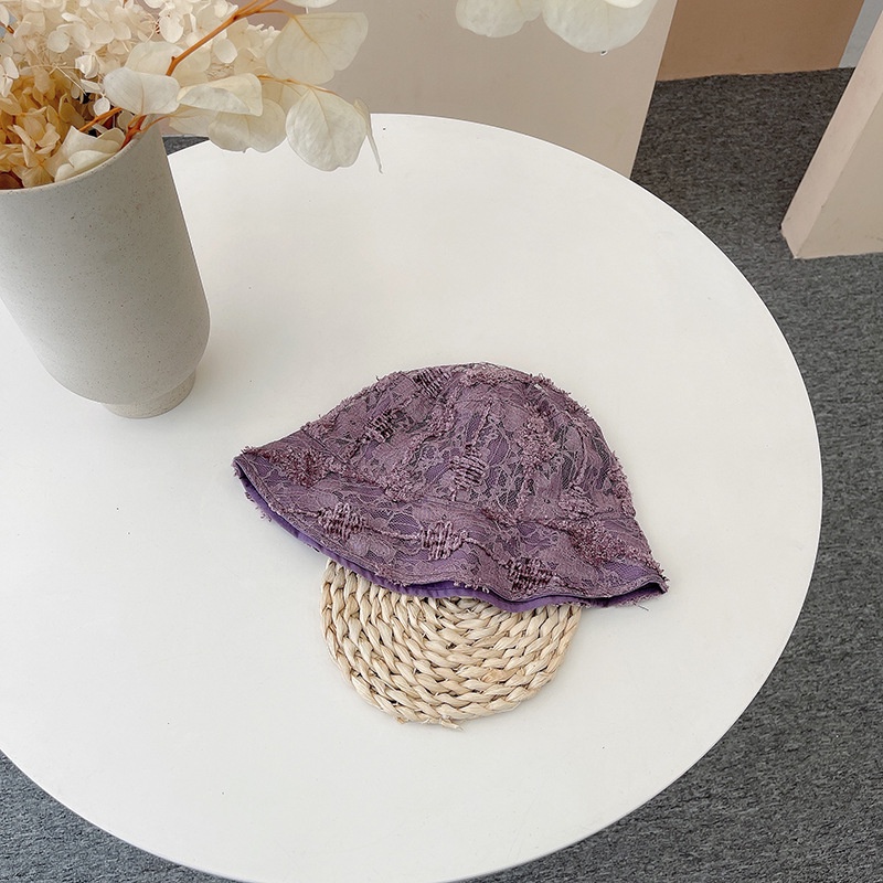 Nón Bucket Ren Mỏng Thời Trang Mùa Hè Âu Mỹ Dễ Thương Dành Cho Nữ