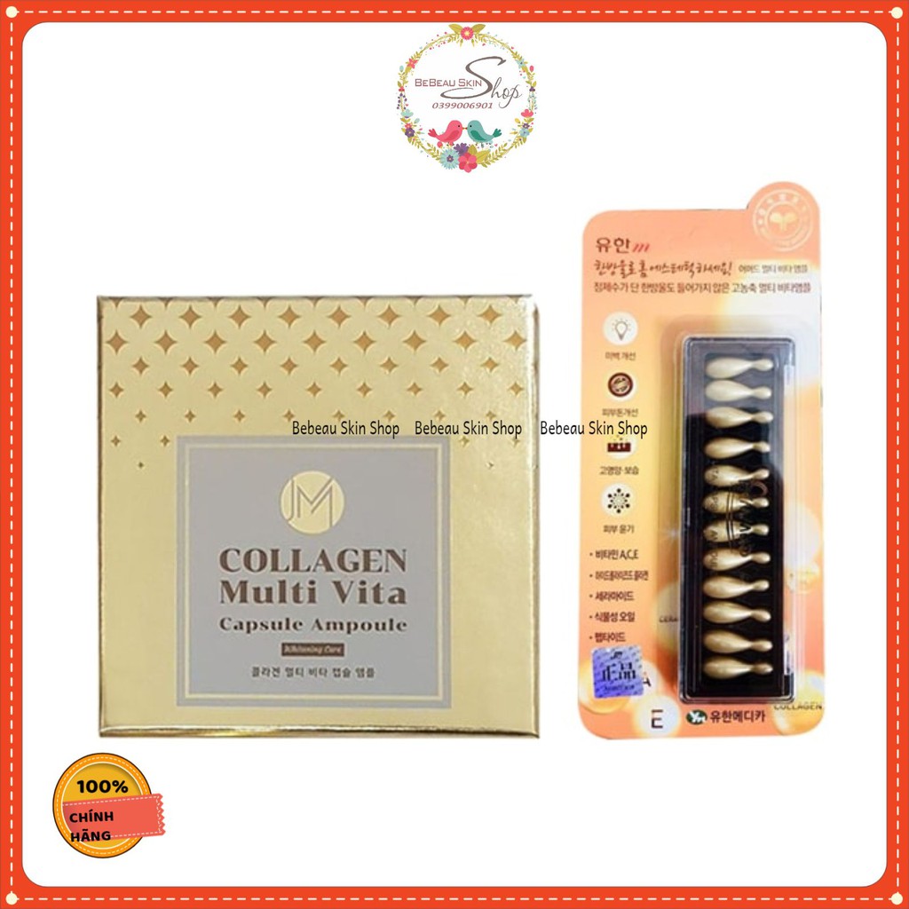 Viên Collagen tươi Ampoule Colagen Tươi Ammud 38 viên