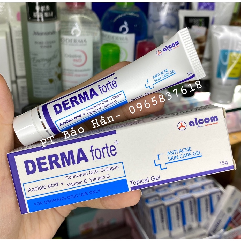 Gel giảm thâm mụn Derma Forte