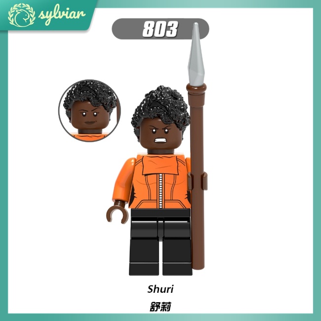 Bộ Đồ Chơi Lắp Ráp Mô Hình Nhân Vật Báo Đen