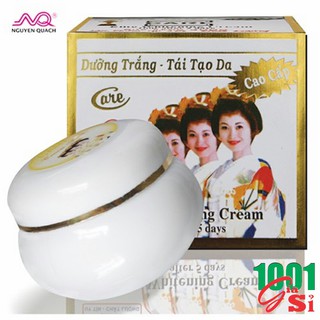 Kem Nguyễn Quách Dưỡng Trắng,Tái Tạo Da , Không Ăn Nắng Cao Cấp 18g - Ba Cô Gái Nhật