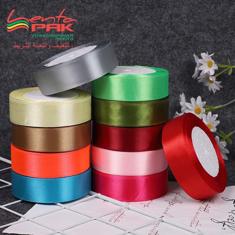 Ruy băng màu cuộn 25m