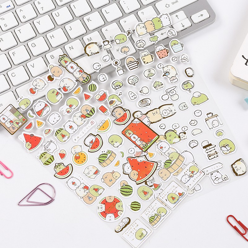 STICKER GẤU DÁN ĐIỆN THOẠI