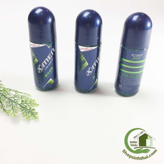 Chai lăn nách, khử mùi X men  Wood (50ml)