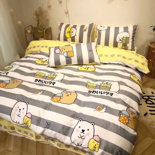 Sét chăn ga gối cotton poly nhập BIBISHOP