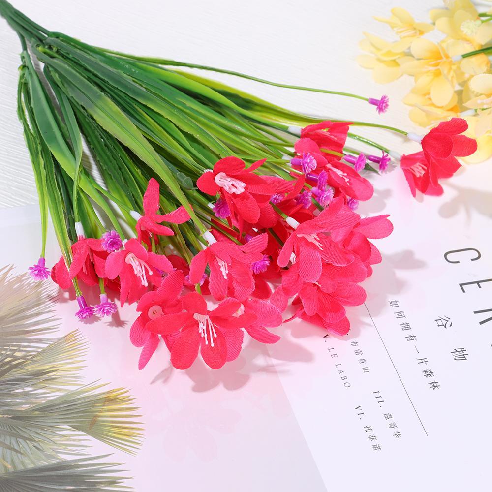 KUNHEV Hoa Mẫu Đơn Giả 7 Nhánh Bằng Lụa Trang Trí Nhà Cửa Mới