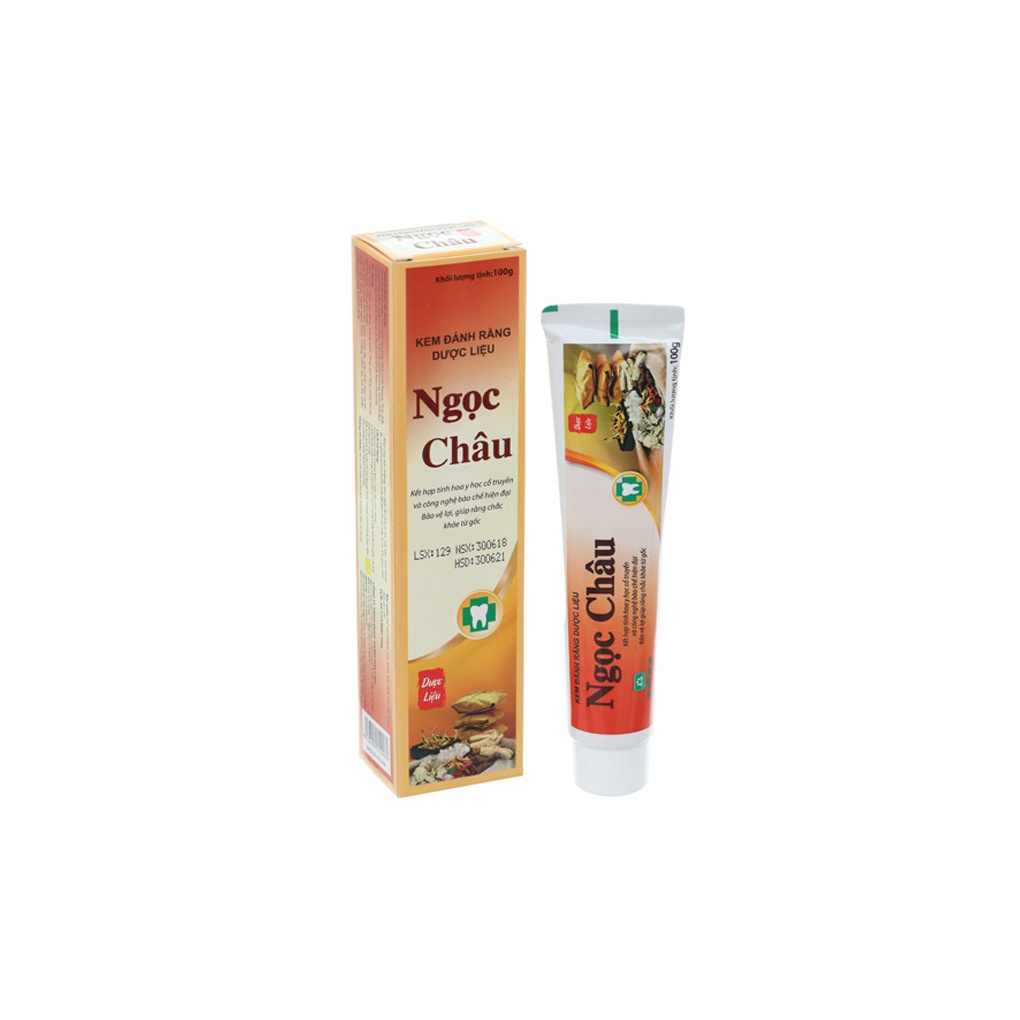 Kem Đánh Răng Dược Liệu Ngọc Châu Tuýp 125g