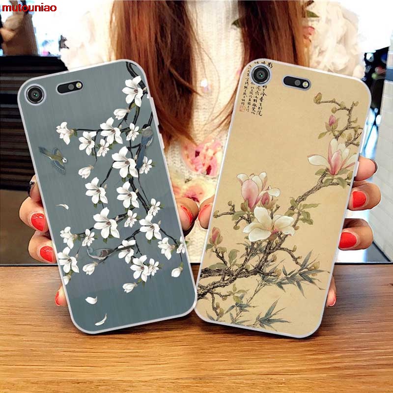Ốp Điện Thoại TPU Dẻo In Họa Tiết THCPD 2 Cho Sony Xperia Z3 Z5 XZ1 XZ2 XZ Premium XZ3 XZ4 Compact