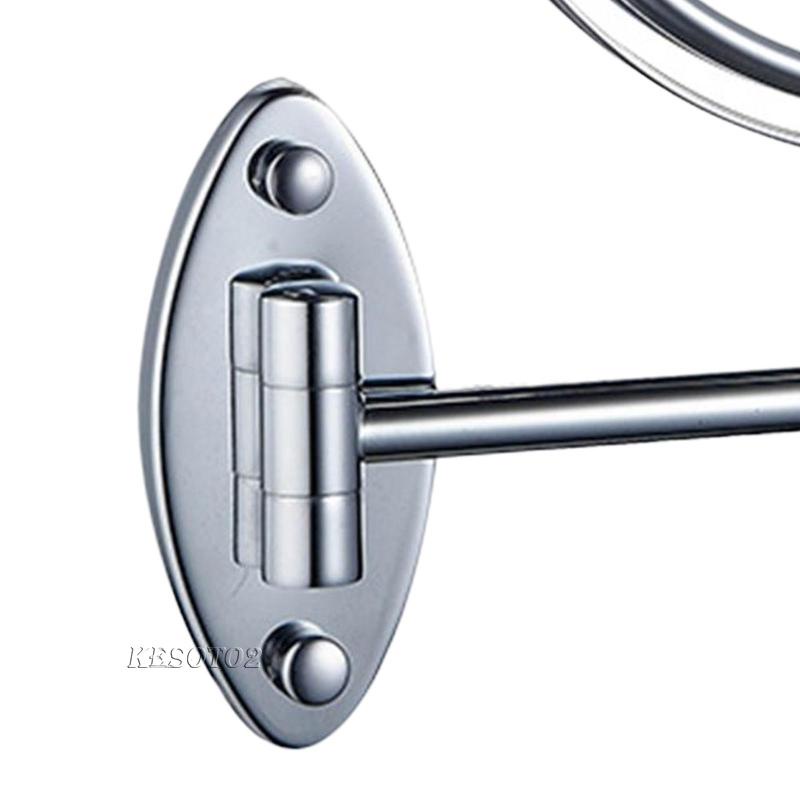 Bộ 2 Gương Phóng Đại 3x Chống Sương Mù Gắn Tường Nhà Tắm Tiện Dụng