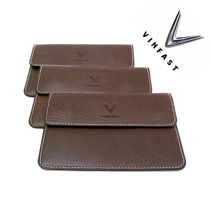 Ví da đựng giấy tờ đăng kiểm xe ô tô đầy đủ Logo theo hãng xe