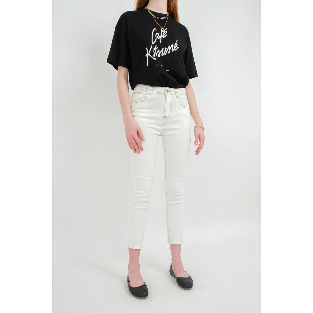 Quần Jeans Skinny Trắng 349.000 | HQ2802 | Lana Official