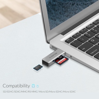 Đầu Đọc Thẻ USB-A 3.0 Sang SD/Micro SD Card Lention H7