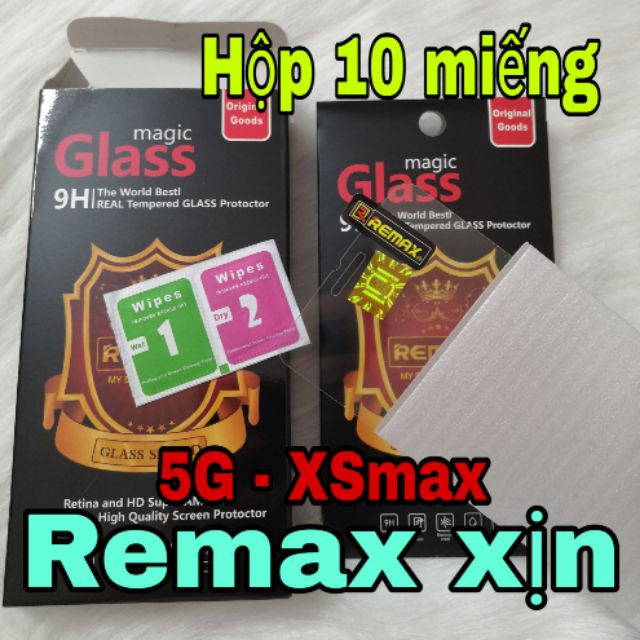 Miếng dán cường lực Remax loại cao cấp cho iphones