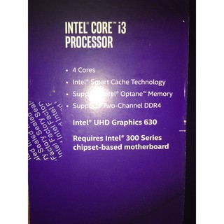 CPU Intel Core I3-8100 (3.6GHz) CHÍNH HÃNG