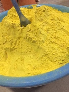 TINH BỘT NGHỆ NGUYÊN CHẤT (không pha trộn)_Hình thật