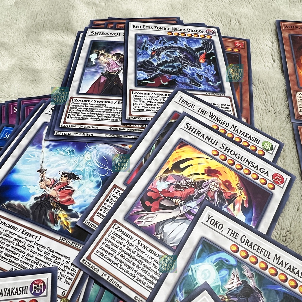 Bộ bài Yugioh - Shiranui - Structure Deck